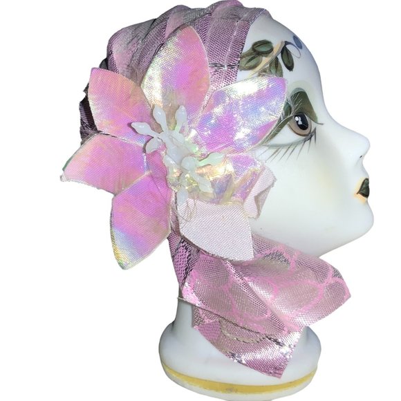 Art Deco Style Ceramic Doll Lady’s Head Figurine- 3.5 inches tall - Picture 6 of 6